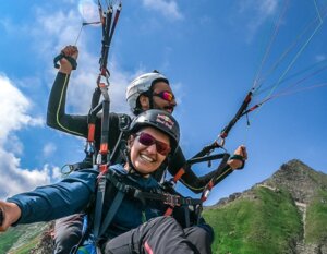 Paragliding in Georgia